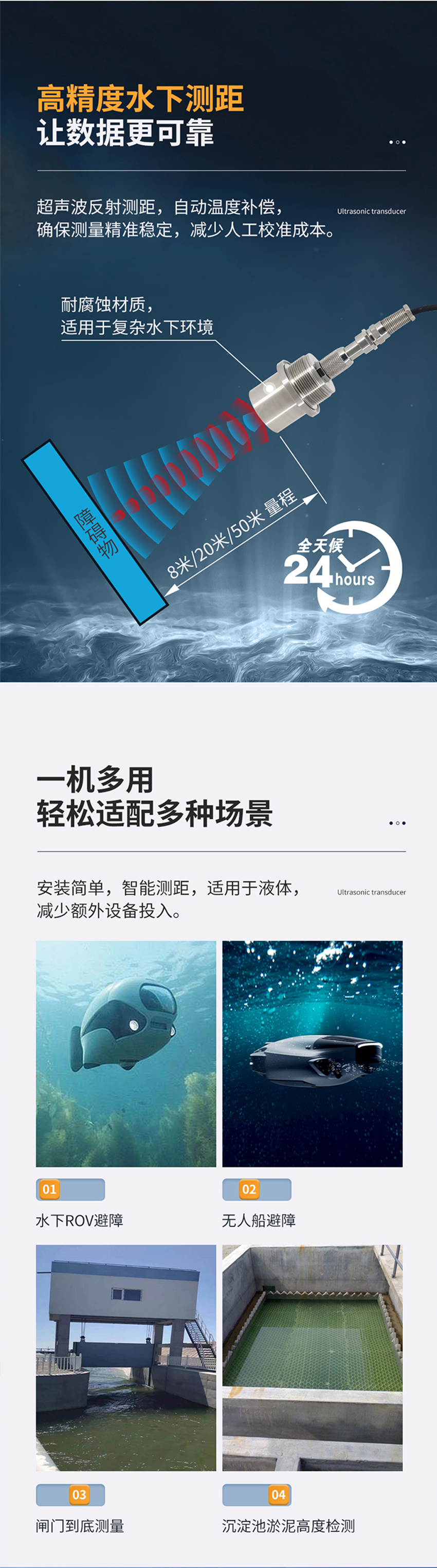 M36水下避障傳感器（plus款，304外殼，帶航空插頭）.716詳情頁(yè)_02.jpg